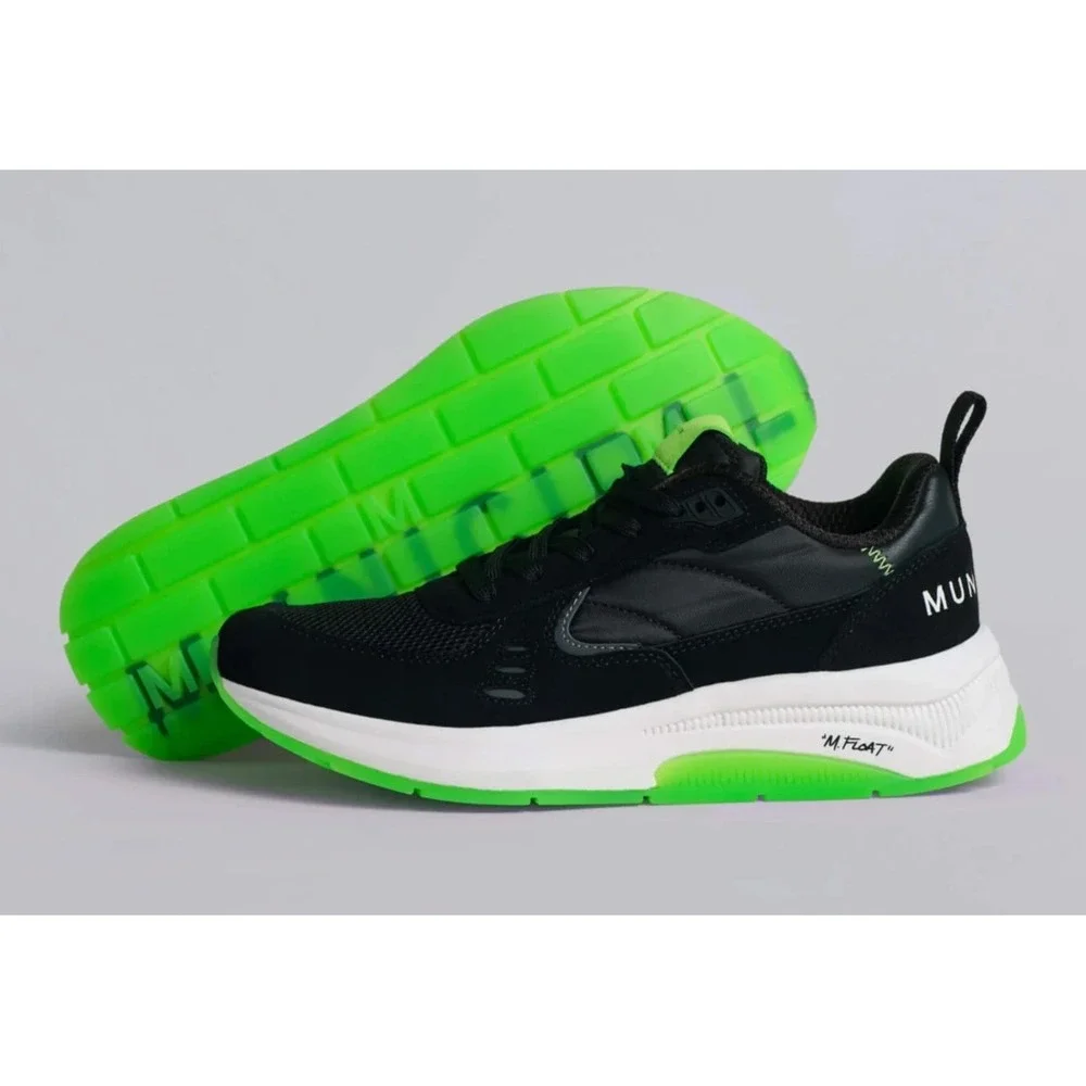 MUNICIPAL® (Women's 9/9.5) (EU 40) M.OG Origin Shoes in Black/Black/Lime - $180